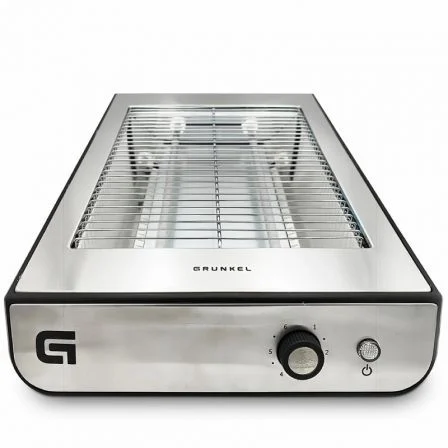 Grunkel Tostadora Plana de Acero Inoxidable TSP-INOX